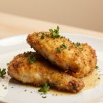 Knuspriges Backhähnchen, frisch zubereitet im Airfryer für perfekten Genuss.