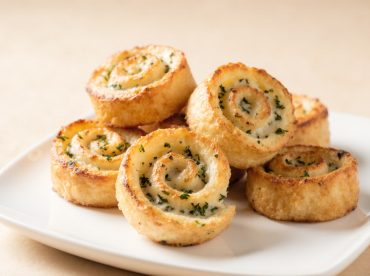 Leckere Blätterteigschnecken zubereitet im Airfryer für einen knusprigen Genuss.