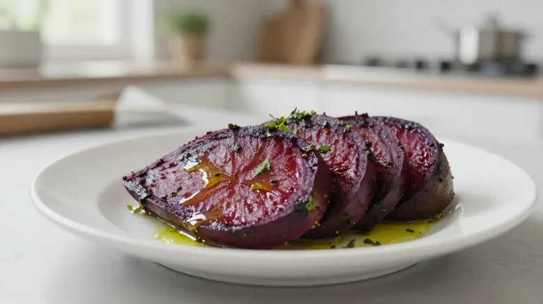 Leckere Rote Bete aus der Heißluftfritteuse mit verrückten Aromen und gesunden Zutaten.